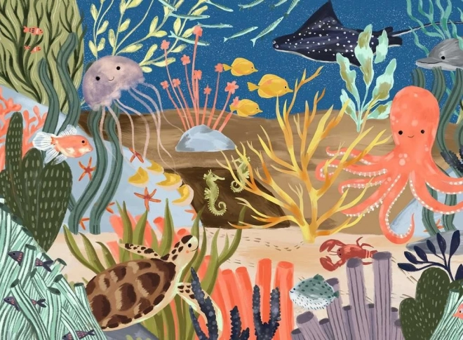 Puzzle Ocean Whimsy 500 elementów Ravensburger