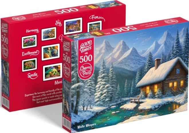 Puzzle Zimowy szept 500 kawałków