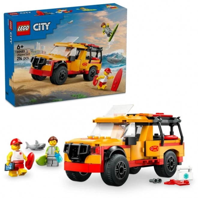 Lego City Furgonetka ratowników na plaży
