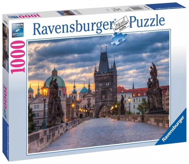 Praga: Spacer po Moście Karola puzzle 1000 elementów