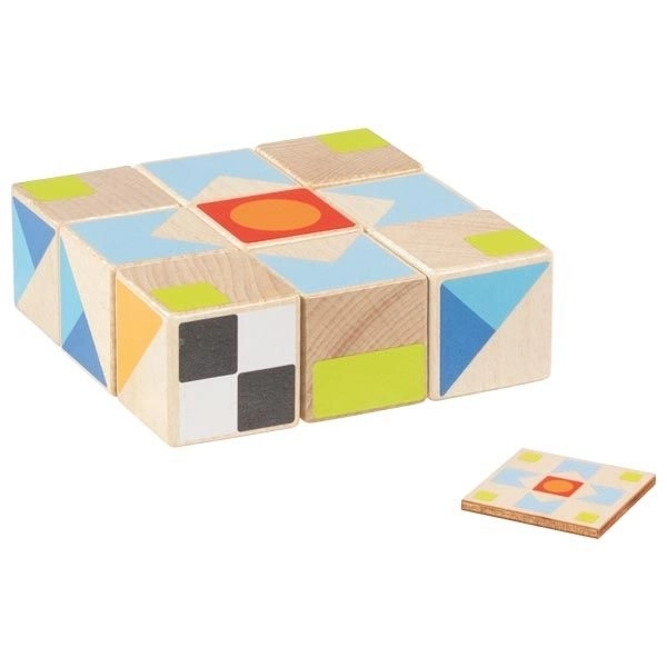 Puzzle sześcienne Kubus bloki duże