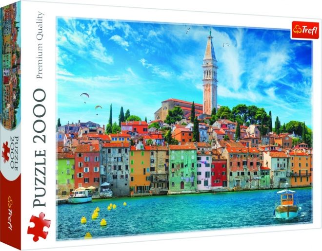 Puzzle 2000 elementów Rovinj Chorwacja
