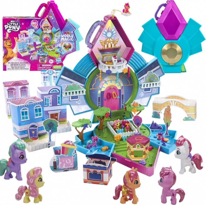 My Little Pony kryształowa latarnia Mini World Magic z 5 figurkami