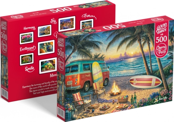Puzzle Życie w karawanie 500 elementów