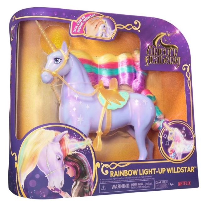 UNICORN ACADEMY ŚWIETLNY JEDNOROŻEC WILDSTAR 24cm