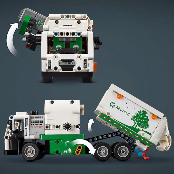 LEGOae Technic 42167 Elektryczny Śmieciarka Mackae LR