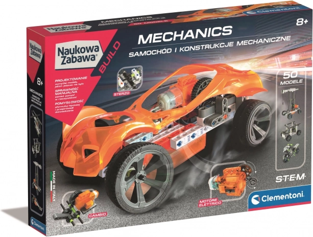 Laboratorium mechaniki: samochód i konstrukcje mechaniczne CLEMENTONI
