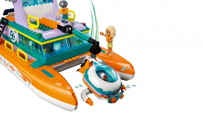 LEGO Friends morska łódź ratunkowa