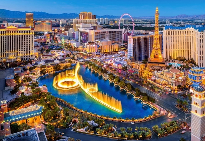Puzzle 1500 elementów Fabulous Las Vegas
