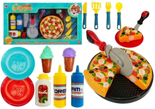 Zestaw lodów Fast Food Pizza 20 sztuk