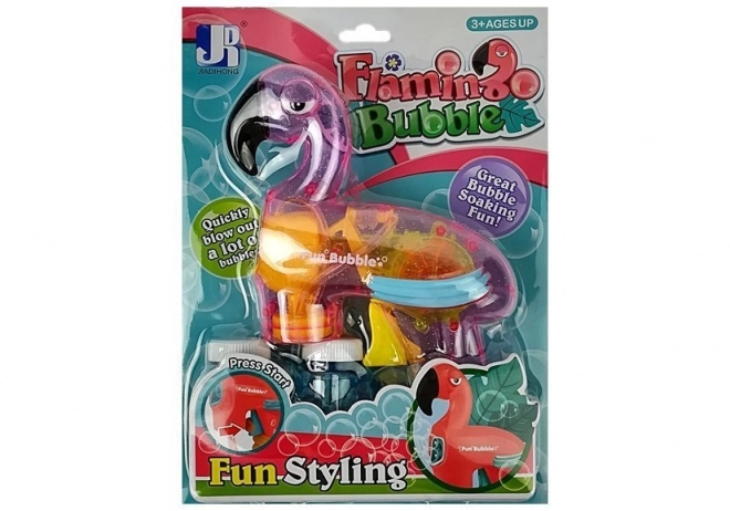 Pistolet do baniek Flamingo różowy