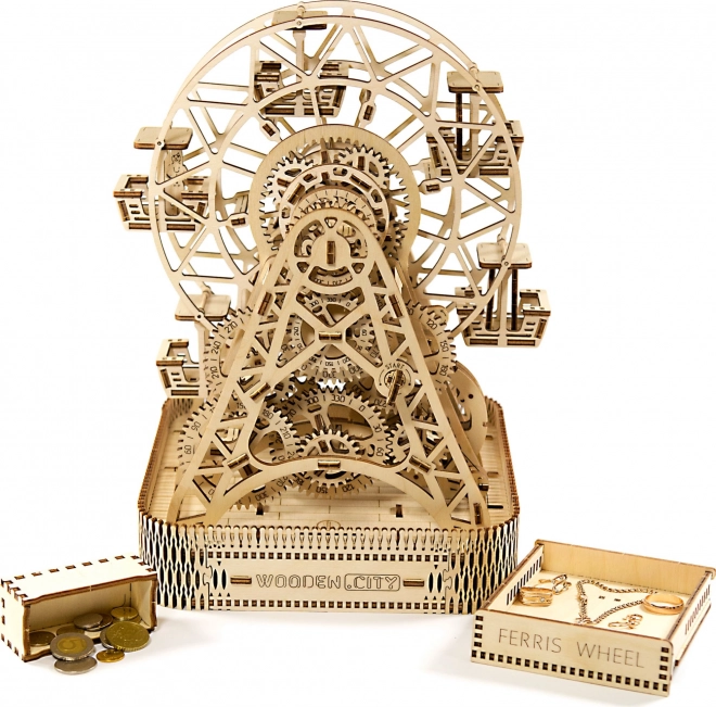 Drewniany model diabelskiego młyna WOODEN CITY