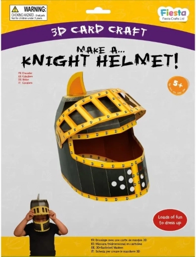 Zestaw kreatywny 3D maska Hełm Fiesta Crafts