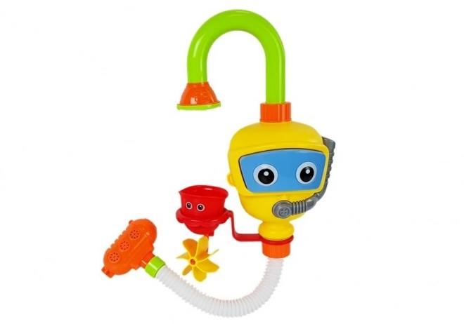 Kolorowy robot nurkowy do kąpieli Wodne kubki wodospadowe