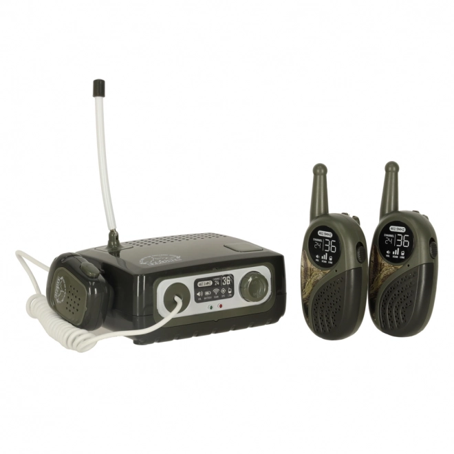 Zestaw Dziecięcy Walkie Talkie z jednostką centralną Explorer