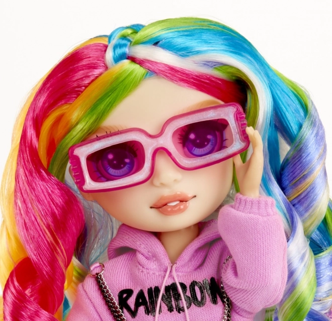 Rainbow High kreatywne kryształy lalka - Amaya Raine