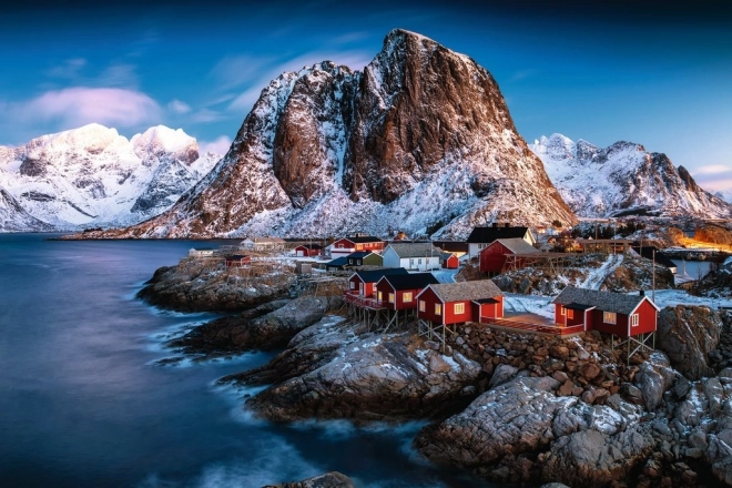 Puzzle 3000 elementów Hamnøy, Lofoty