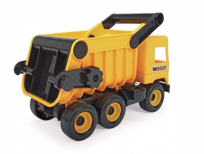 Żółty wywrotka Middle Truck 38 cm w pudełku