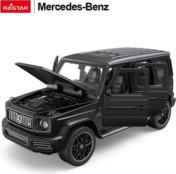 Metalowy model 1:24 MERCEDES-BENZ AMG G63 z efektami od RASTAR