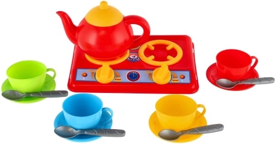 Czajnik i zestaw do herbaty do serwowania