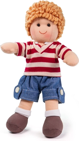 Lalkowa lalka Harry 28 cm od Bigjigs Toys