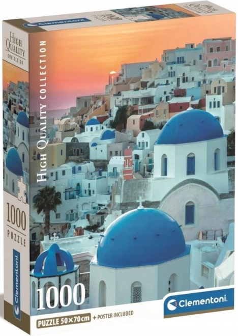 CLEMENTONI Puzzle Santorini 1000 Części