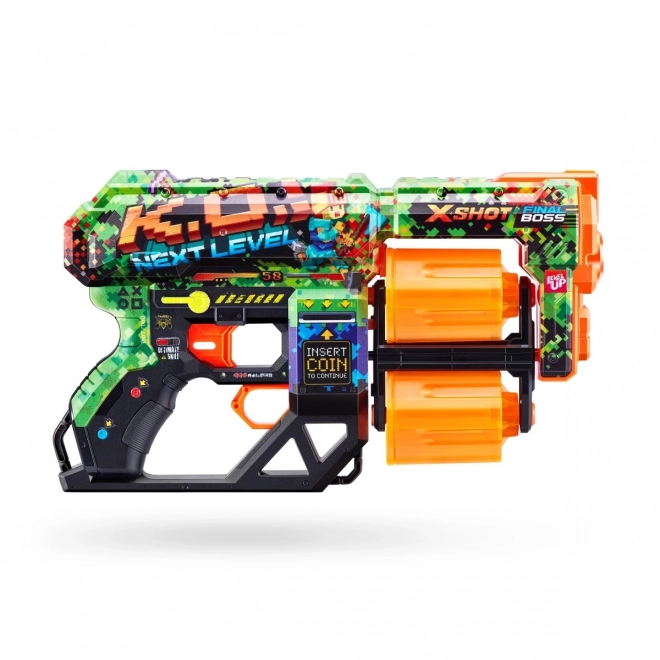 Pistolet wystrzałowy X-Shot Skins Dread z 12 strzałkami, wersja B