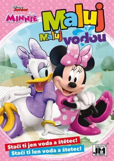 Kolorowanka A5 Maluj wodą Minnie