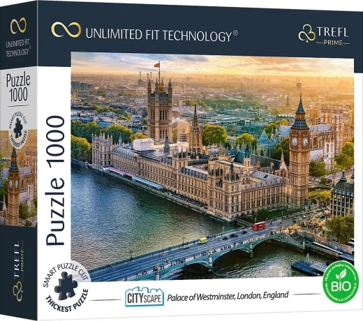 Trefl puzzle UFT Cityscape: Pałac Westminsterski Londyn 1000 elementów