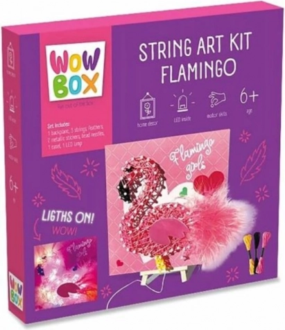 Kreatywny zestaw String Art Flaming