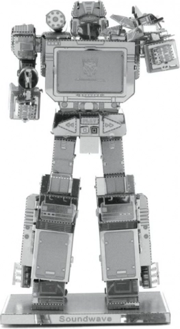 Metalowy model 3D TRANSFORMERS: Soundwave – METAL EARTH