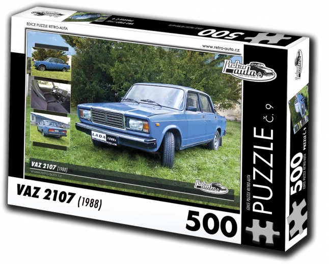 Puzzle Retro-Samochody VAZ 2107 (1988) 500 elementów