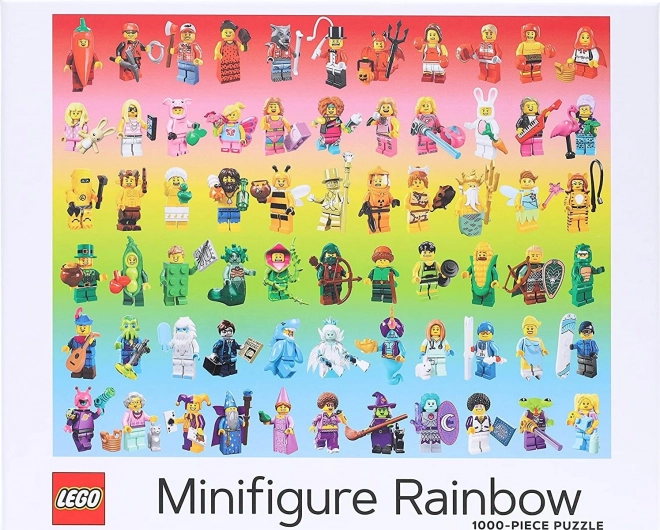 Chronicle Books LEGO® Tęczowe Minifigurki 1000 elementów