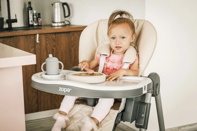 Dziecięce krzesełko Monti 2, Diamond Beige