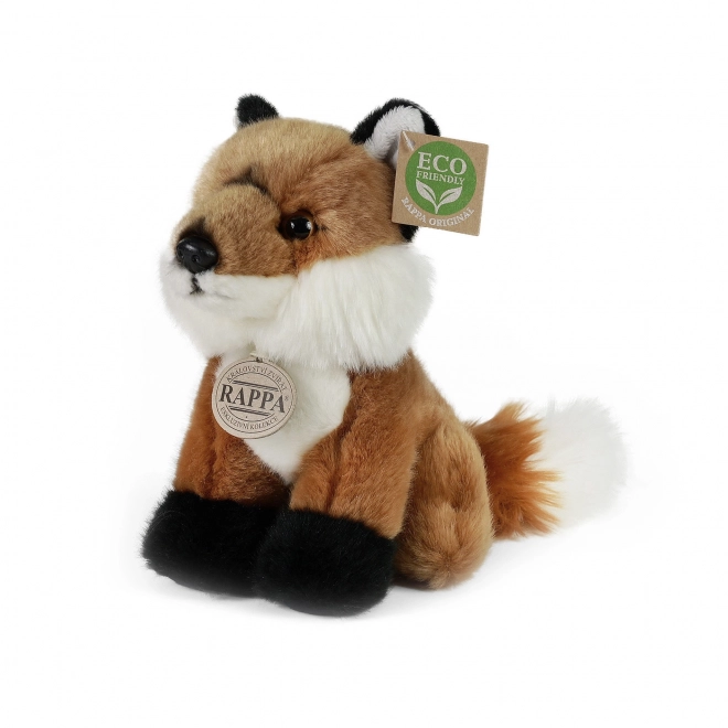 Rappa Pluszowy lis siedzący 18 cm EKOLOGICZNY