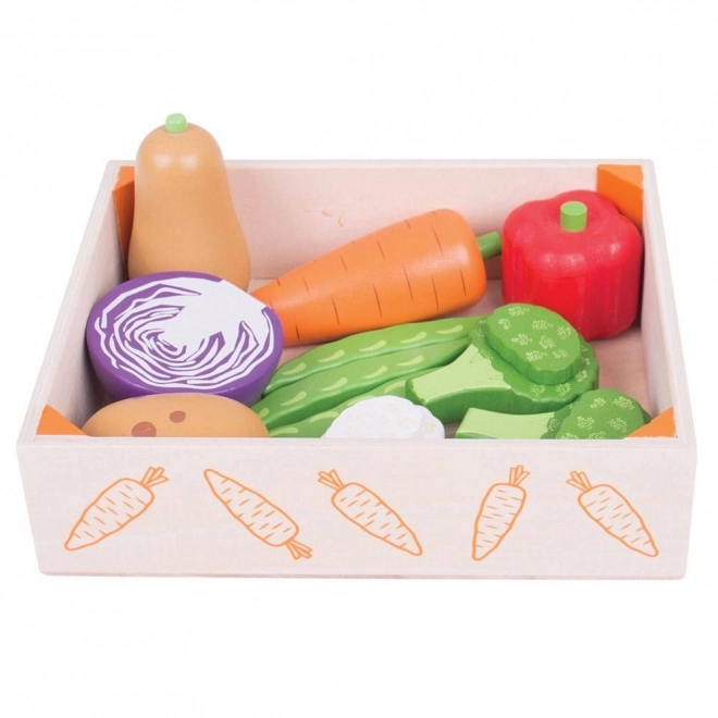 Pudełko z Warzywami Bigjigs Toys