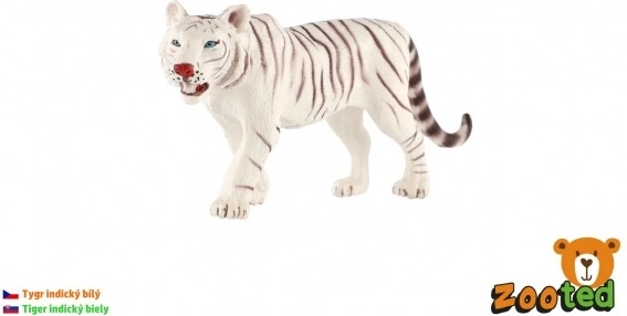 Biały tygr – realistyczna plastikowa figurka 14 cm