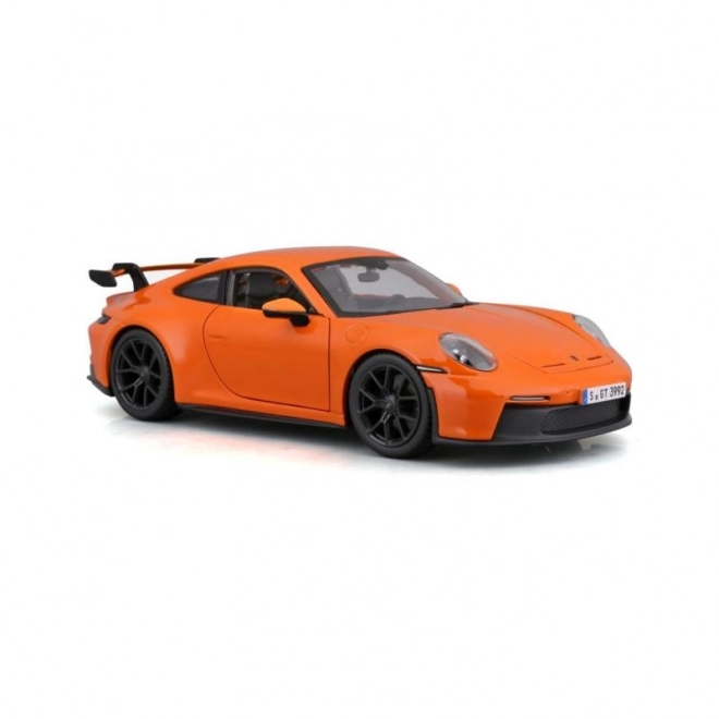 Model Bburago Porsche 911 GT3 pomarańczowy 1:24