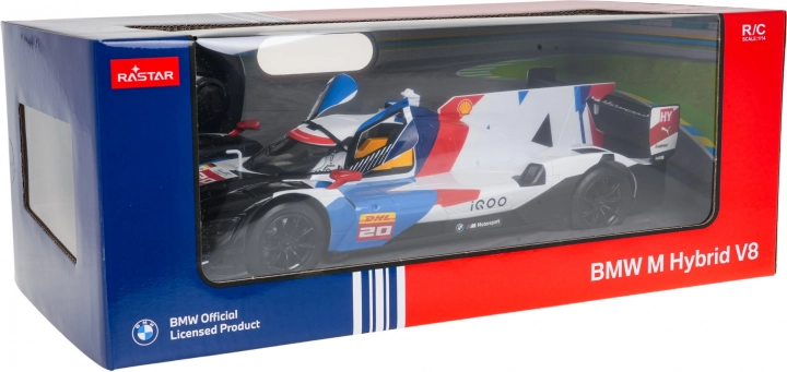 rc auto 1:14 bmw m hybrid v8 białe rastar