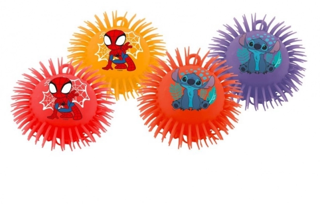 Kręcona piłeczka Spidey i Stitch