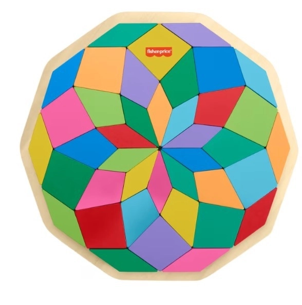 Drewniane puzzle Mandala Fisher-Price