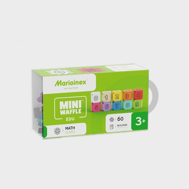 Mini Waffle Edu - Kostki Matematyczne 60 sztuk
