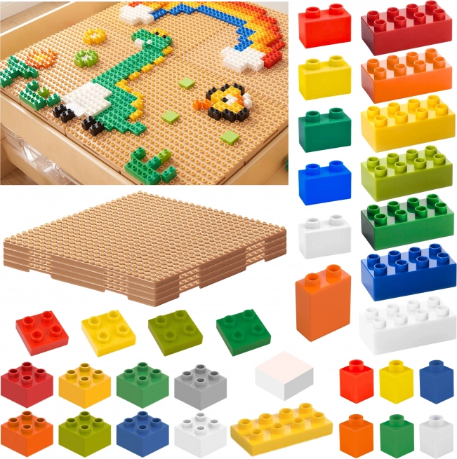 Zestaw konstrukcyjny MASTERKIDZ STEM z 563 elementami i 4 nakładkami na panel