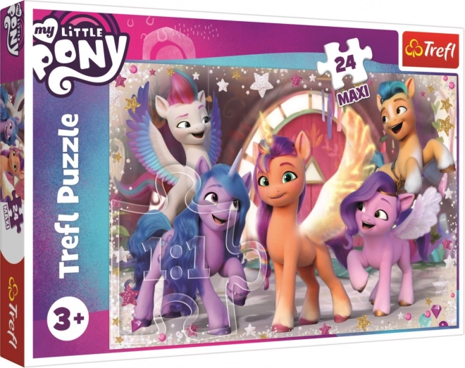 Puzzle Maxi 24 Radość z Pony filmów