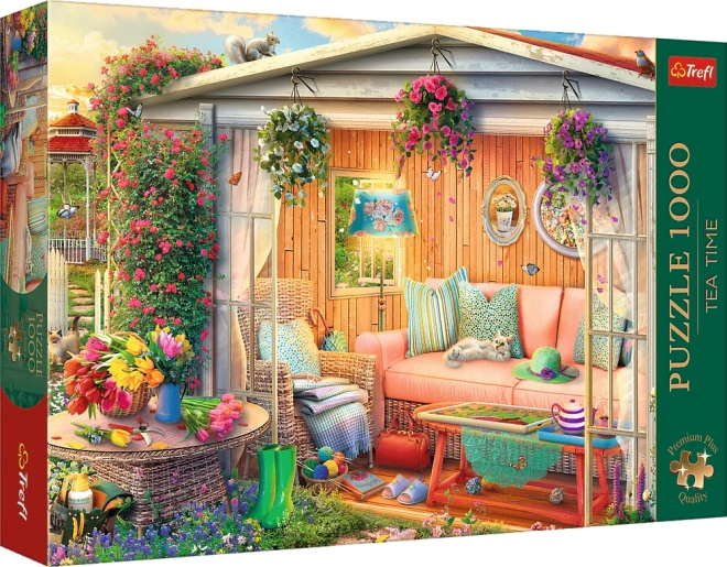 TREFL Puzzle Premium Plus Tea Time: Moje ulubione miejsce 1000 elementów