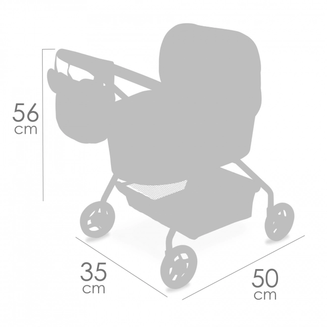 Mój pierwszy wózek dla lalek z torbą Koala 56 cm