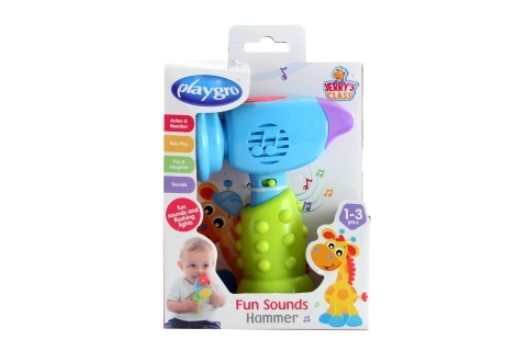 Playgro - Wesoły Młotek z Dźwiękami