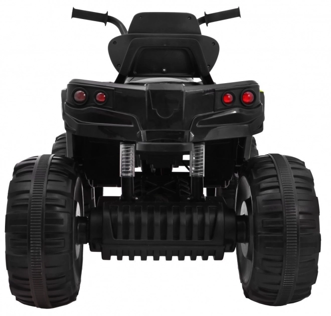 Dziecięcy akumulatorowy quad czarny + koła EVA + radio MP3 + LED + wolny start