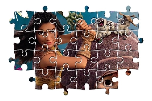 Raya i smok - puzzle MAXI 60 elementów