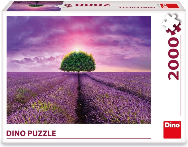 Puzzle Pole lawendy 2000 elementów
